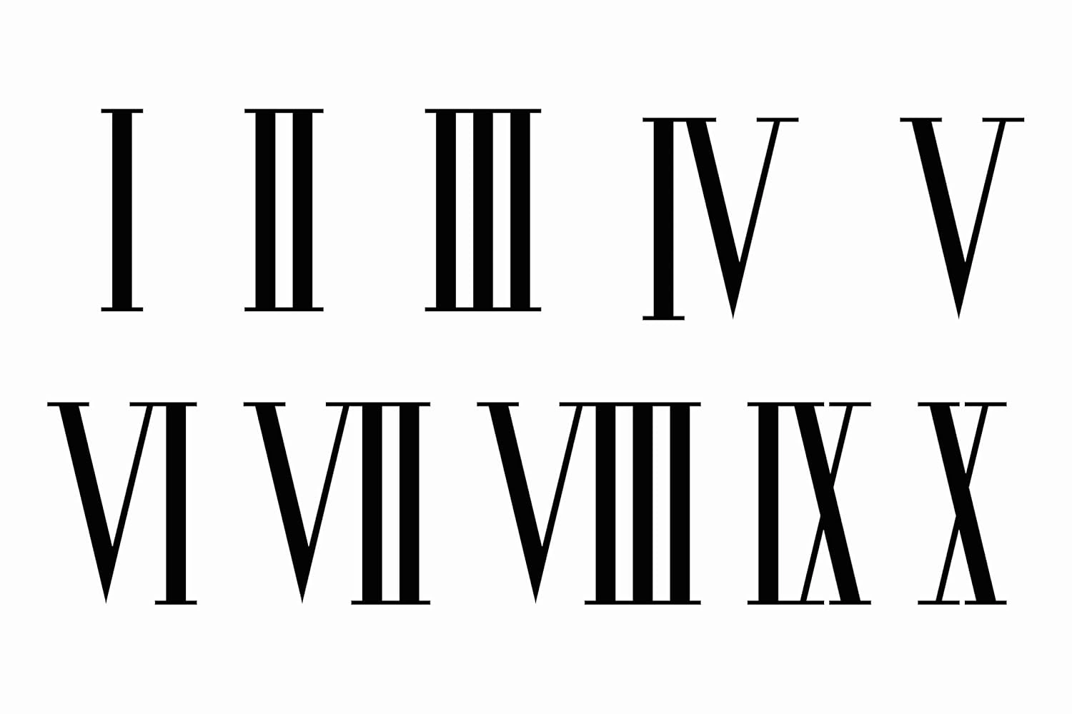 15 Powerful Roman Numerals Tattoo Men Chest Bold Symbol