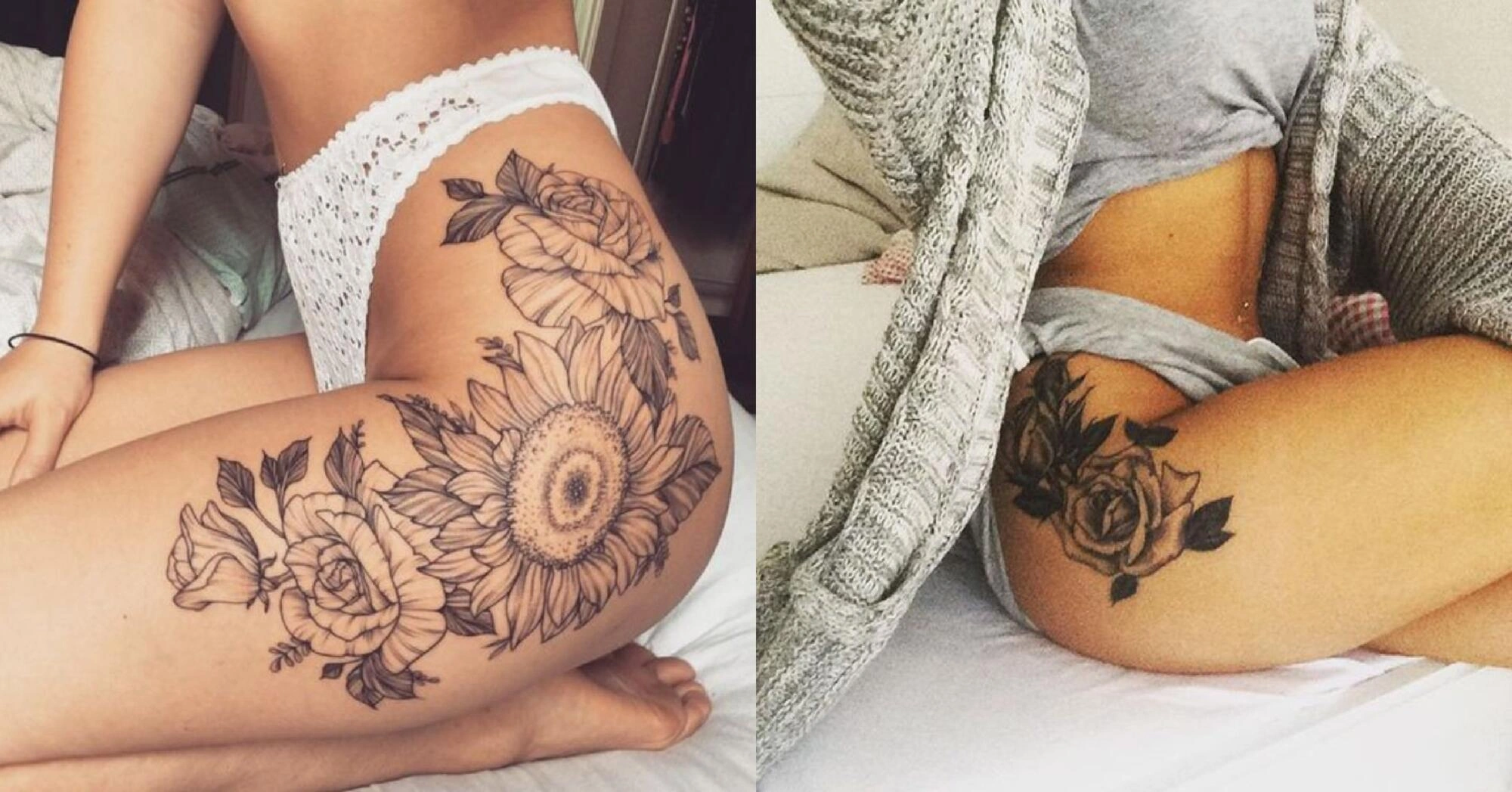 21 Gorgeous Glow: Sexy Hip Tattoos For Women Turn Heads