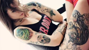 18 Sexy Women With Sexy Tattoos: Bold Artful Beauty