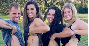 Sibling Tattoos For 4 Brother And Sisters: Connect