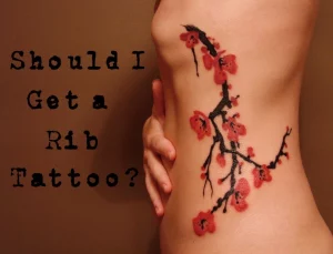 9 Refined Side Tattoos Of Cherry Blossoms To Inspire