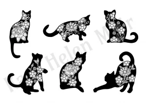25 Classic Silhouette Of A Cat Tattoo Tattoo‑Style