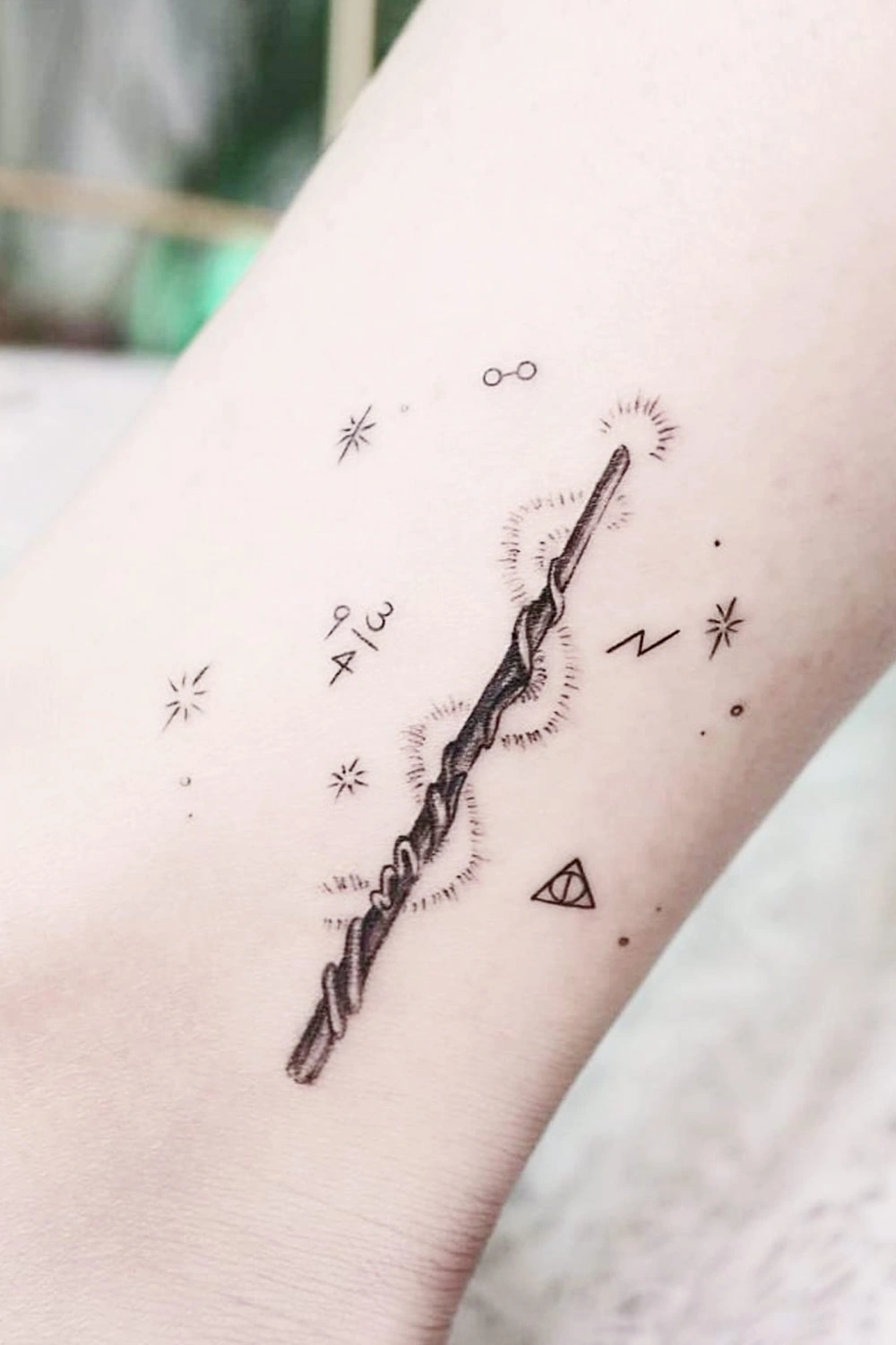 18 Elegant Simple Harry Potter Tattoo Designs Ink Quest