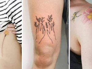 29 Small Flower Tattoos For Women: Elegant Essence