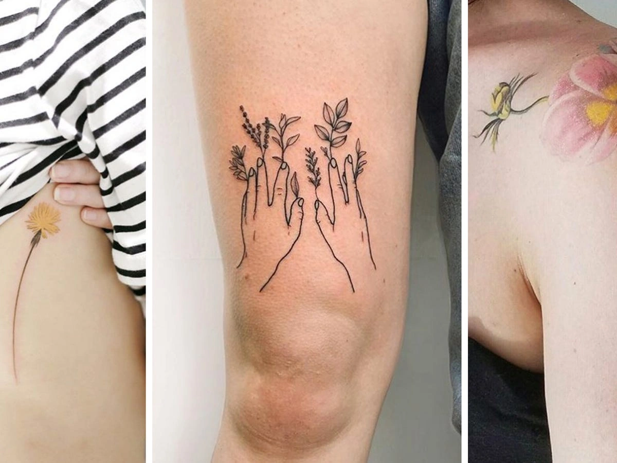 29 Elegant Small Flower Tattoos For Women: Sweet Charm