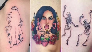 24 Stunning Small Halloween Tattoos For Females