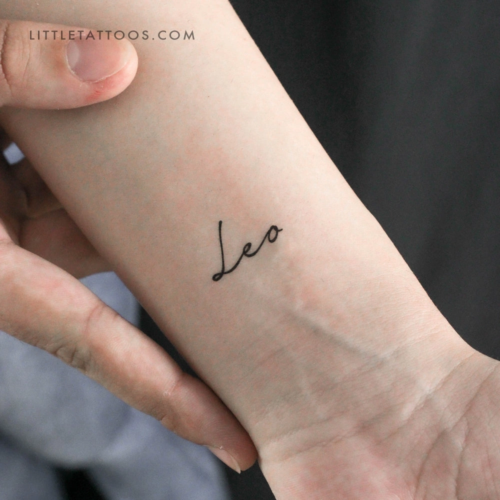 14 Radiant Small Leo Tattoos For Females Light Up