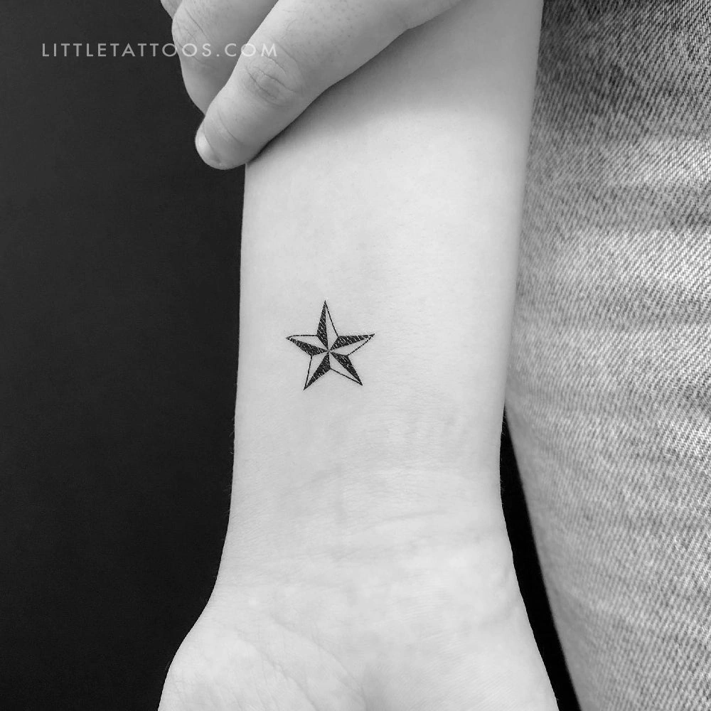 Small Star Tattoos On Wrist