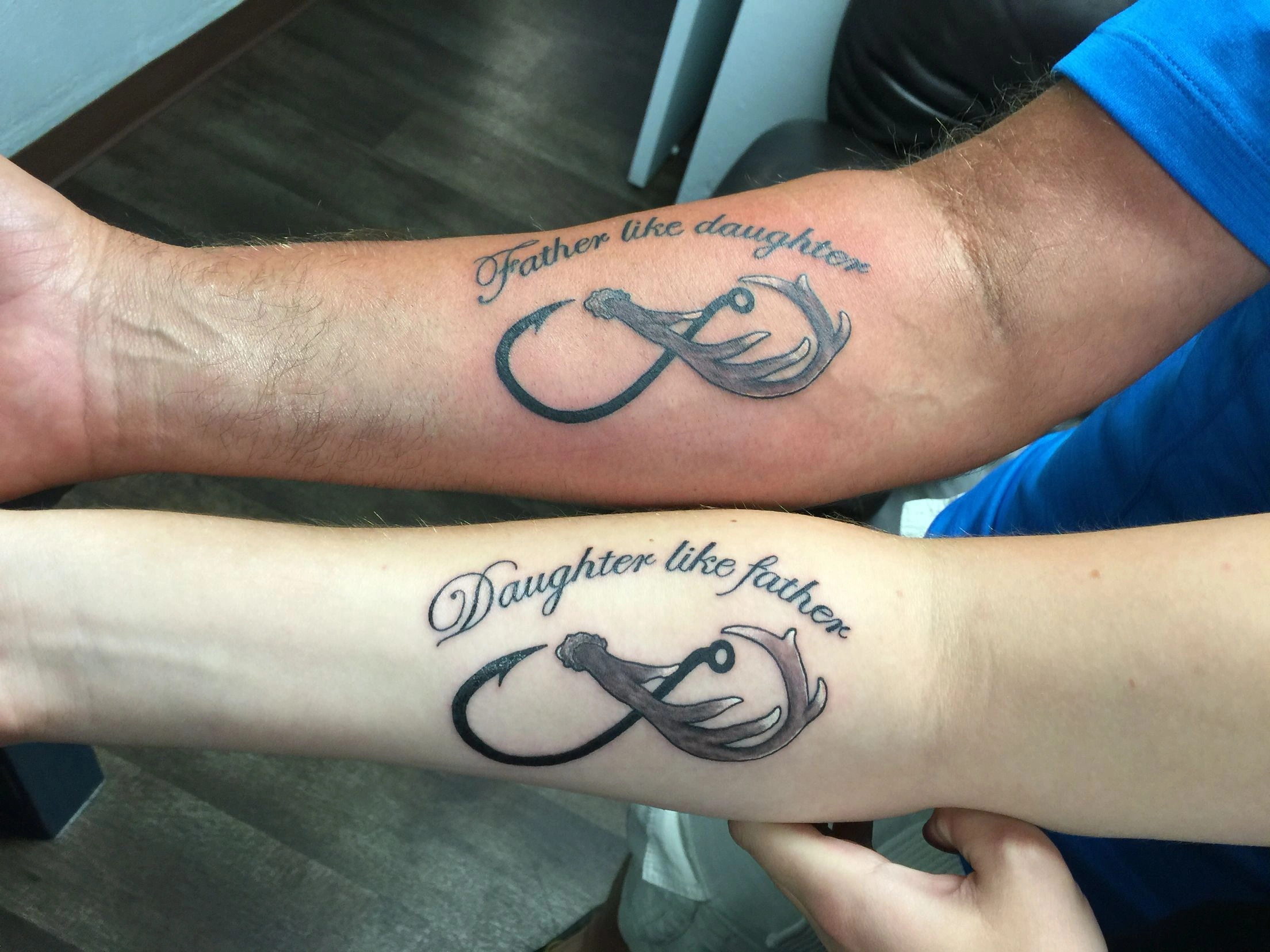 22 Stunning Son And Daughter Tattoo Ideas For Dad