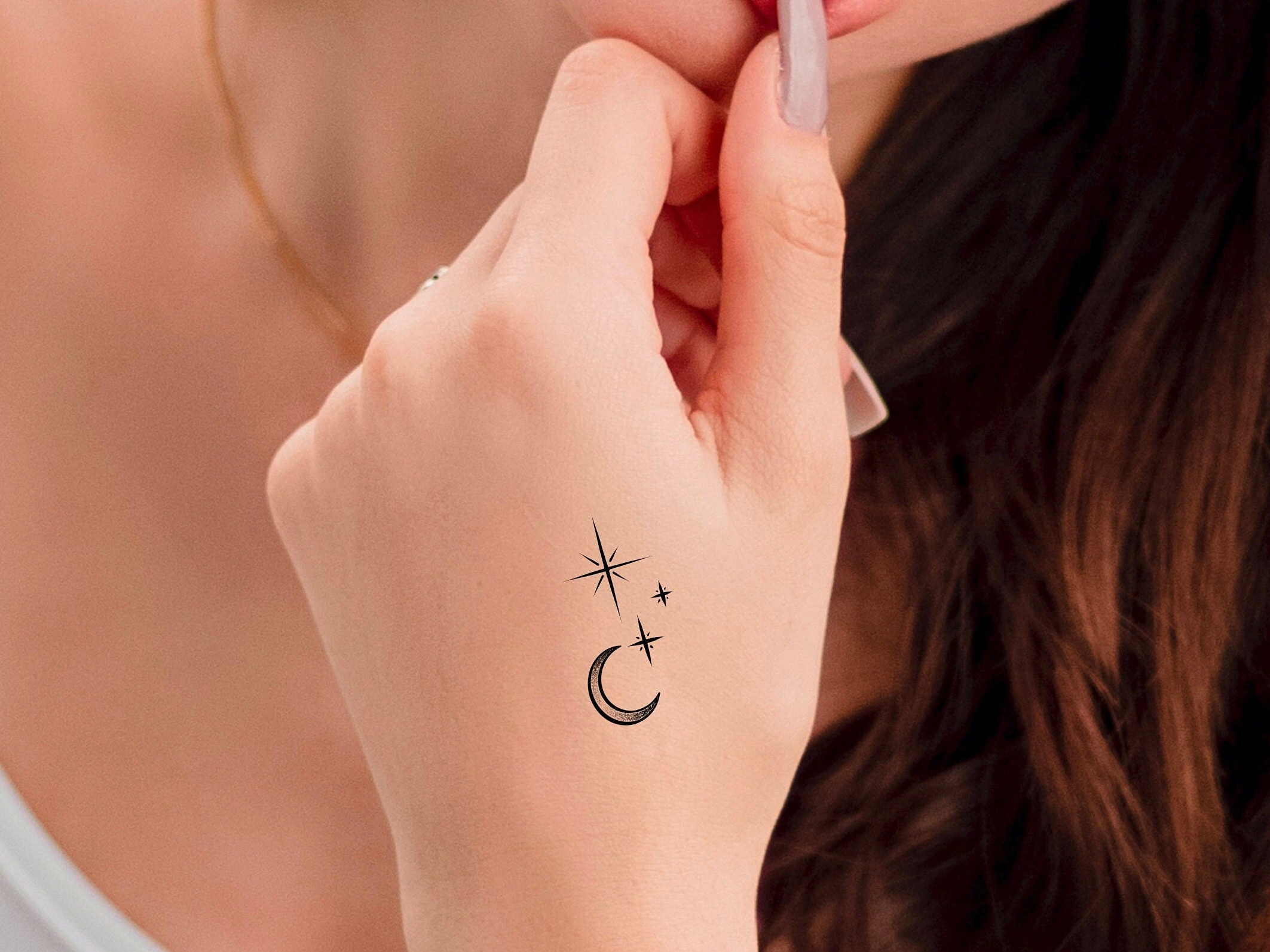 29 Stunning Star And Moon Tattoo Ideas For You