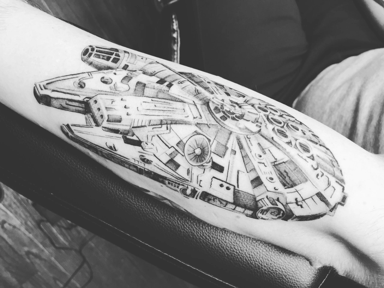 15 Stellar Star Wars Millennium Falcon Tattoo Journey