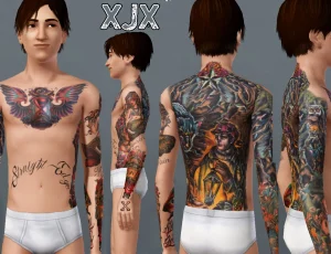 17 Bold Straight Edge Tattoo & Body Statement