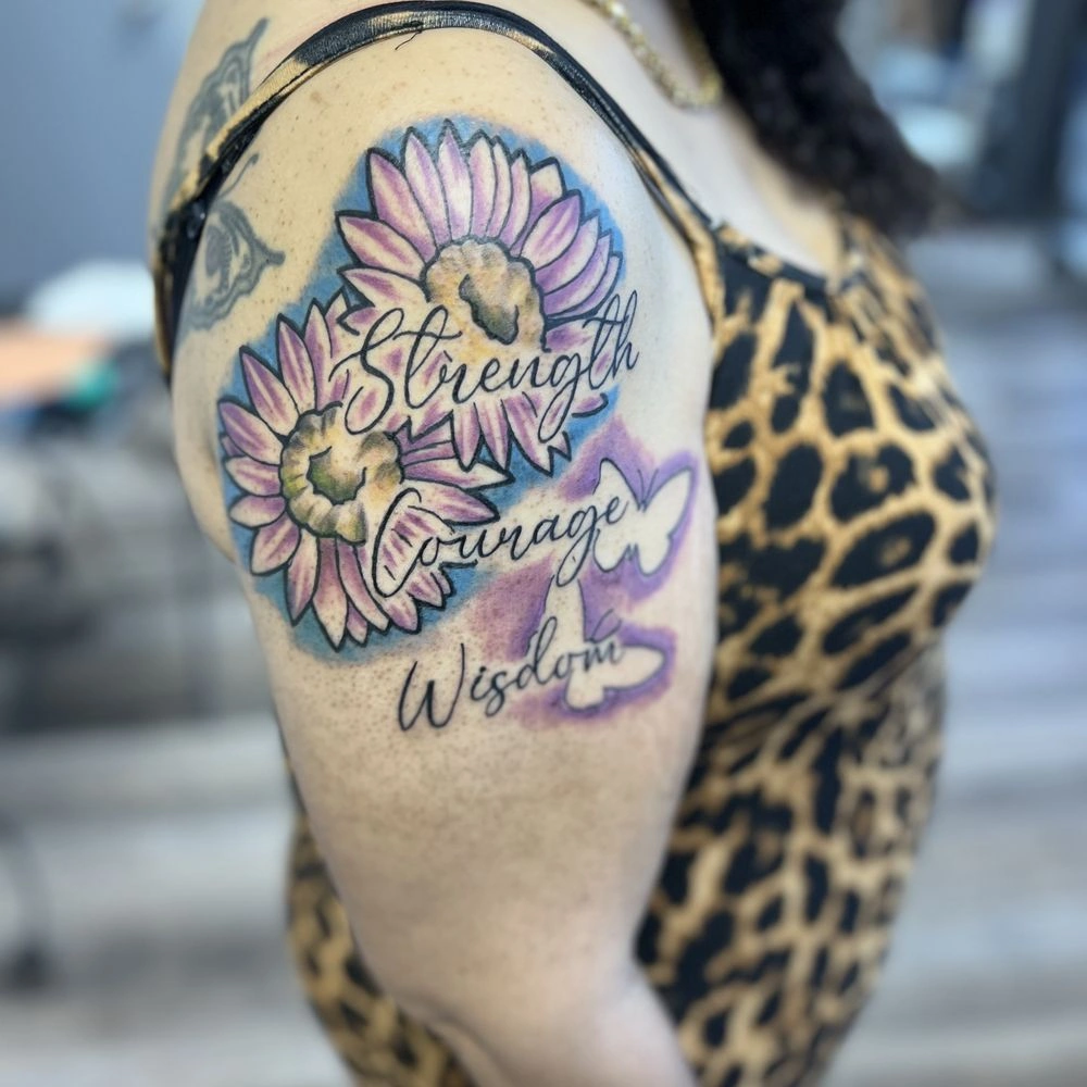 11 Strength Courage And Wisdom Tattoo Sparks Courage