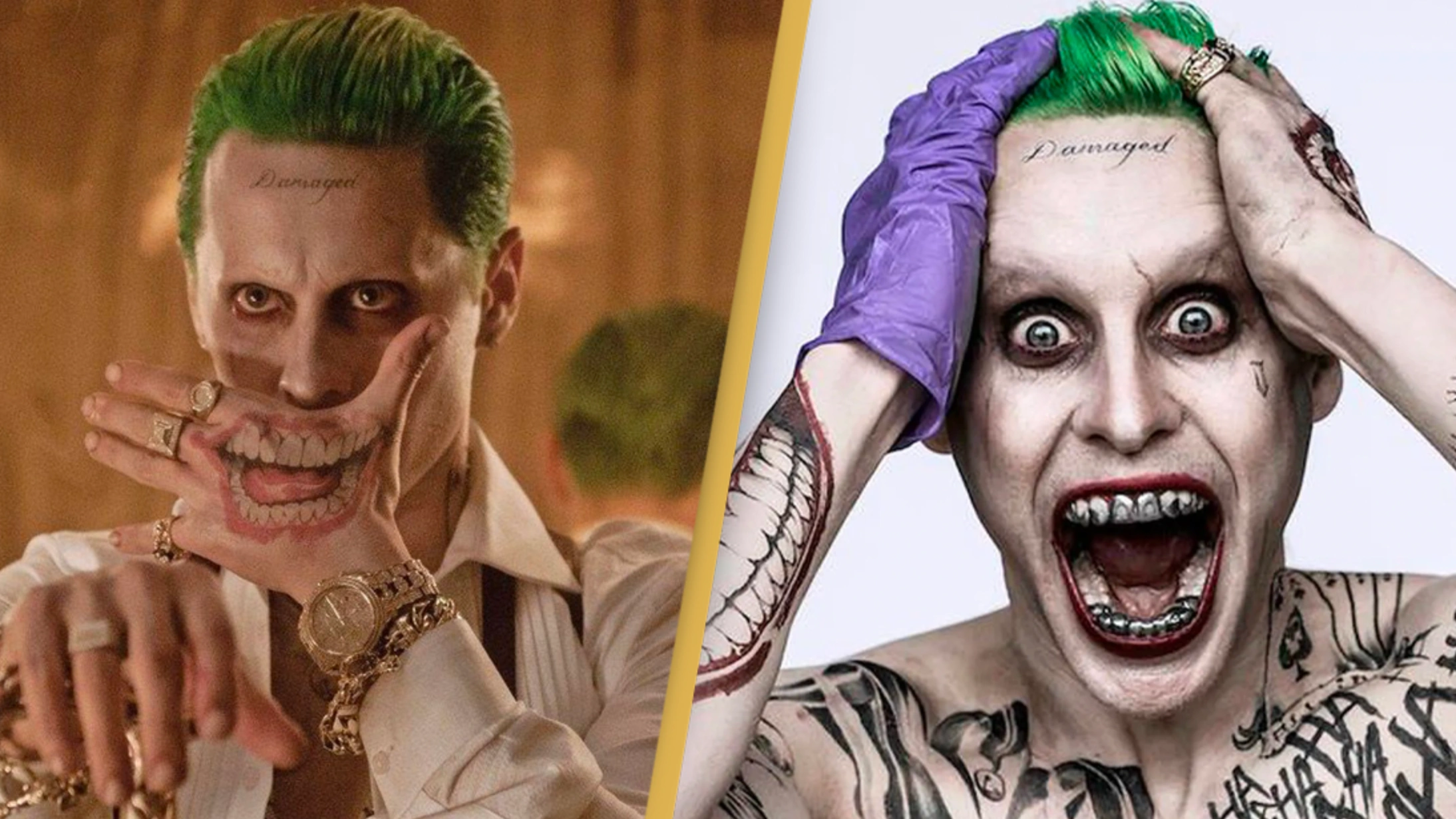23 Bold Suicide Squad Joker Face Tattoos Unleash Chaos