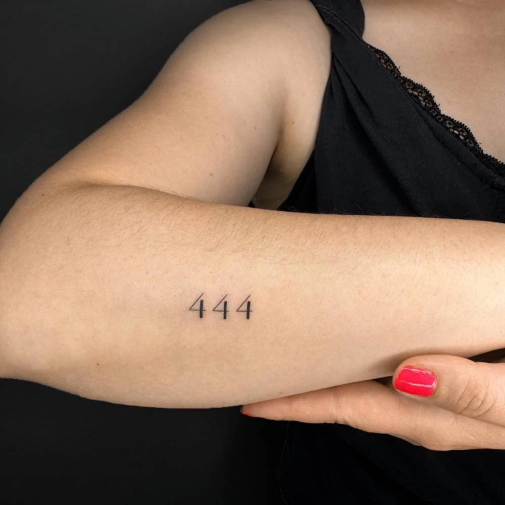 26 Stunning Tattoo 444 In Different Fonts For You