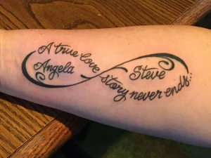 14 Tattoo Ideas For My Wife'S Name That Speak