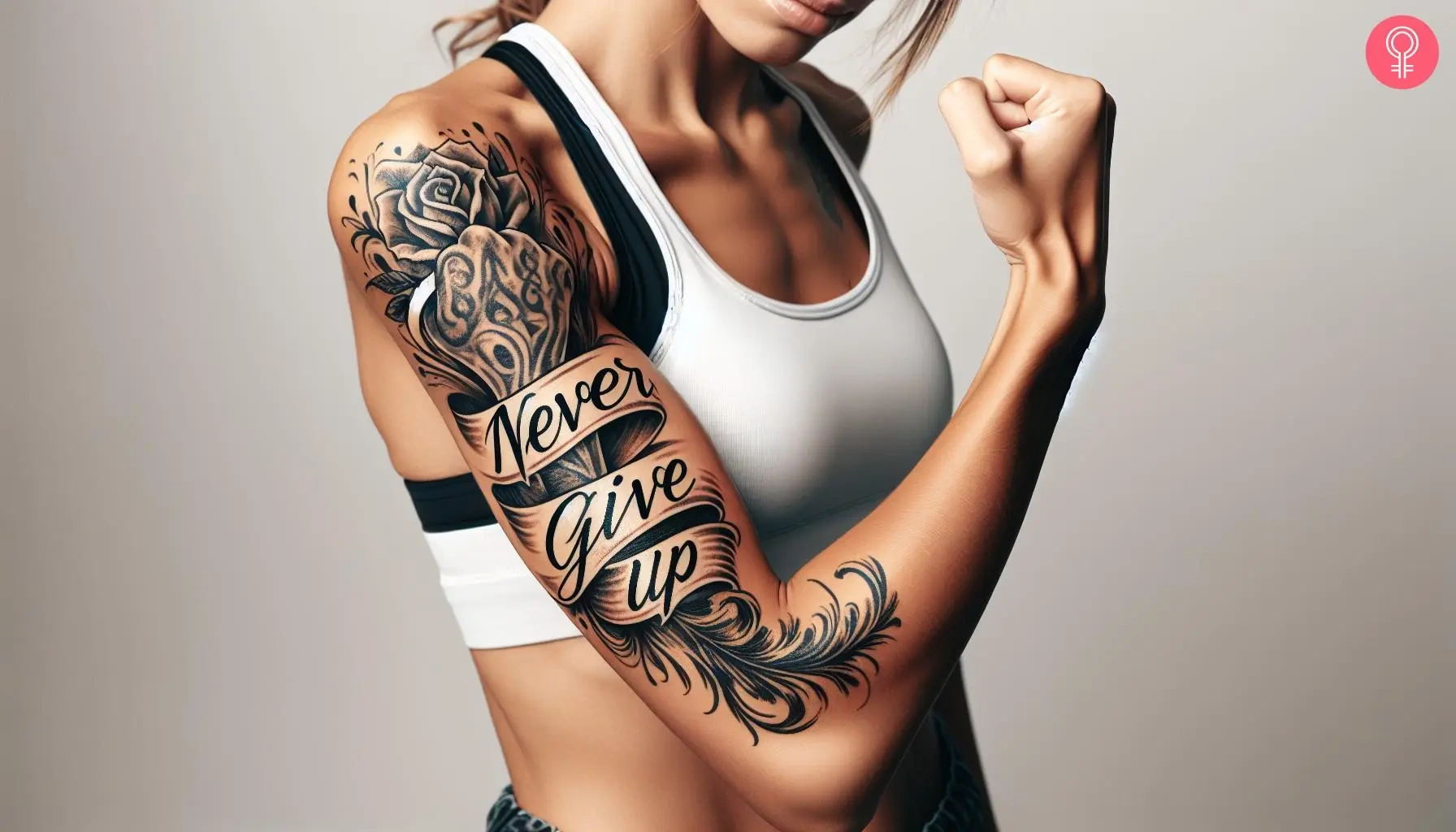Tattoos About Never Giving Up