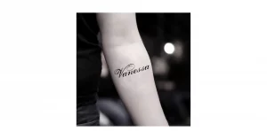9 Quick Ideas For Tattoos Of The Name Vanessa