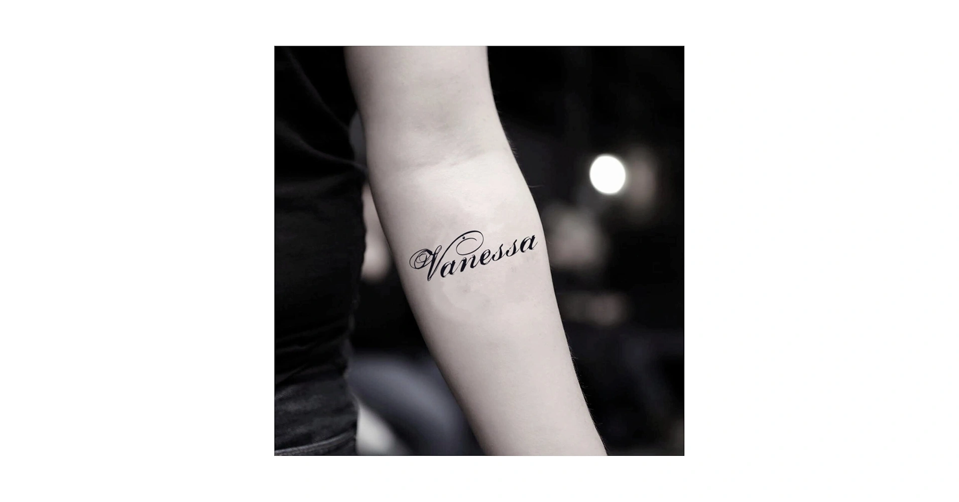9 Stunning Tattoos Of The Name Vanessa: Wear Your Pride