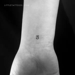 17 Tattoos Of The Number 3: Inspire Your Ink Journey
