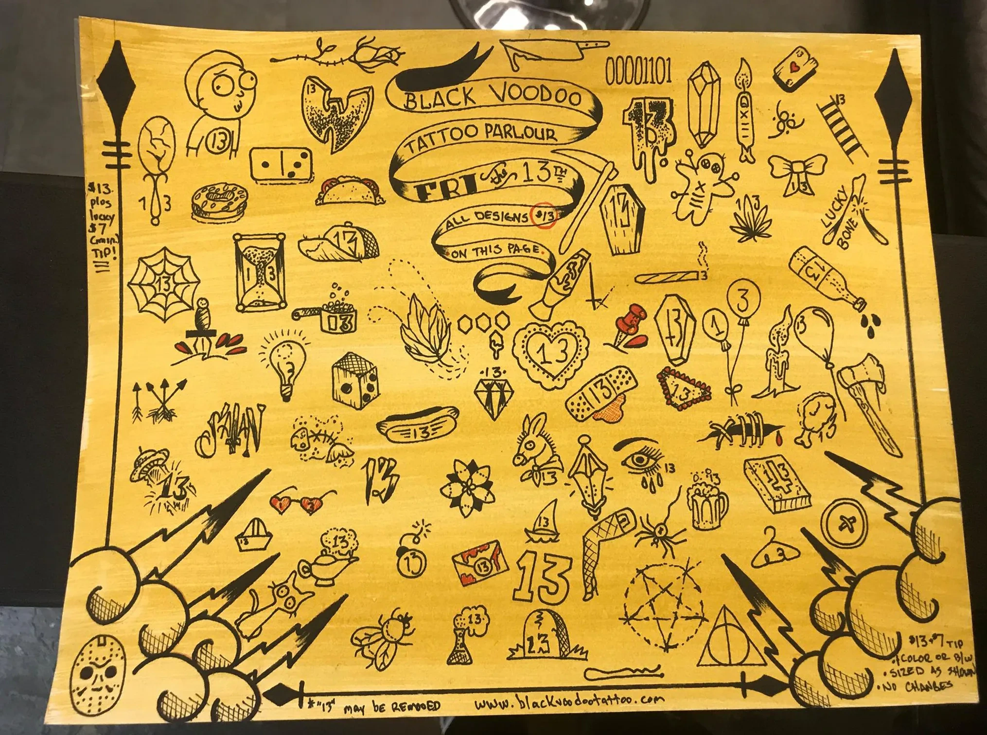 28 Mystical Tattoos On Friday The 13th Unleash Fear