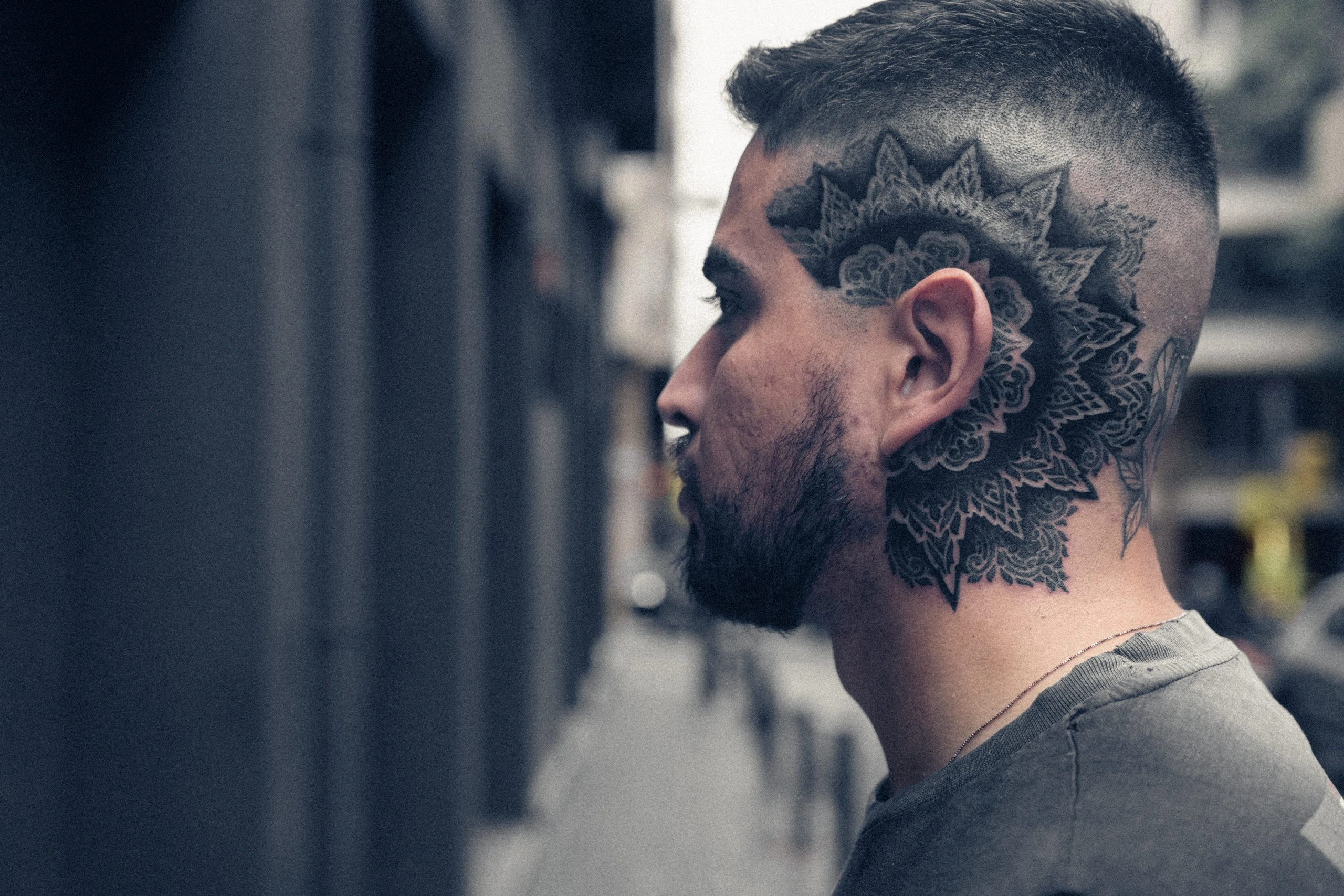 Tattoos On Side Of Head