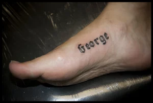 23 Subtle Tattoos On The Inside Of The Foot