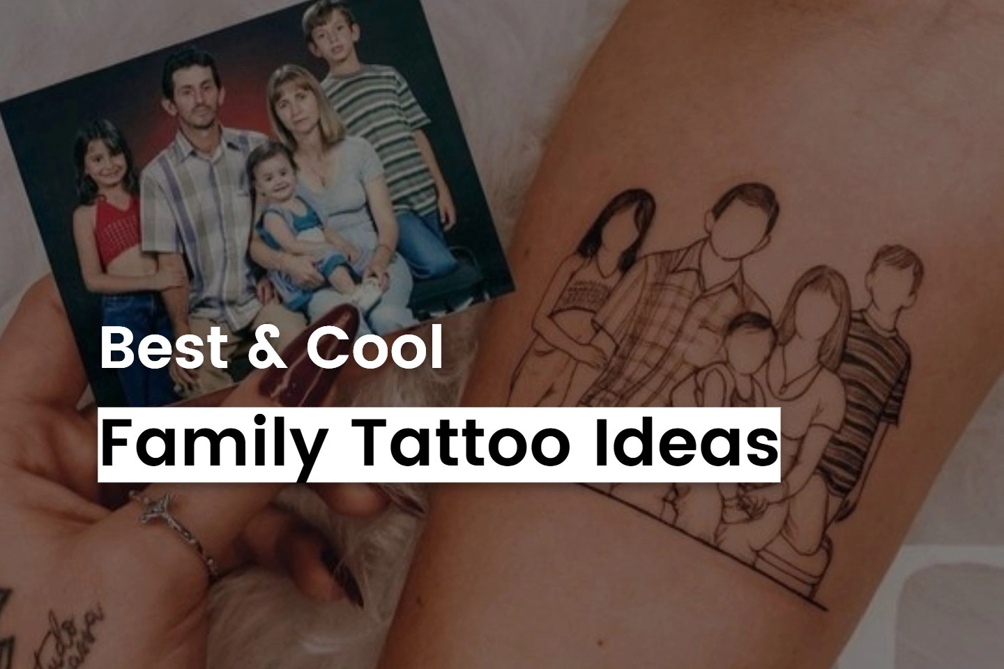 16 Bold Tattoos That Represent Family For Men Unity