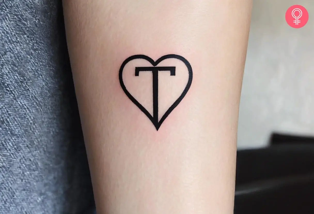 23 Bold Tattoos With The Letter T Unleash Creativity