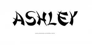 20 Tattoos With The Name Ashley