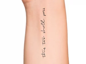 35 Inspiring Tale Of This To Shall Pass Tattoo