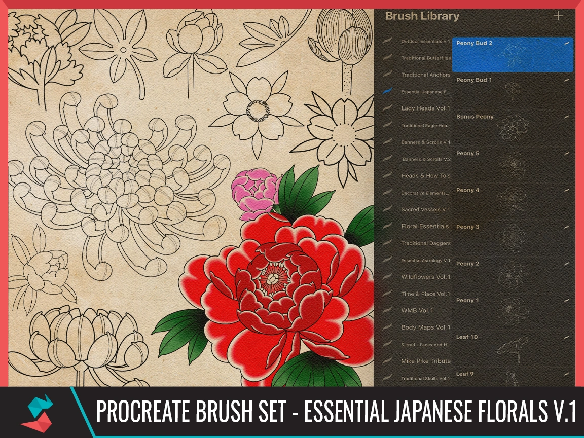 30 Elegant Traditional Japanese Flower Tattoo Designs