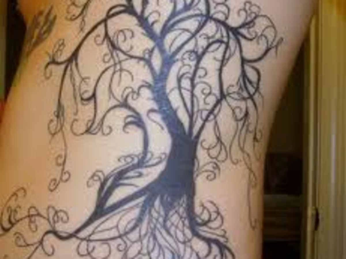 17 Graceful Tree Of Life Back Tattoos Echoes Of Growth