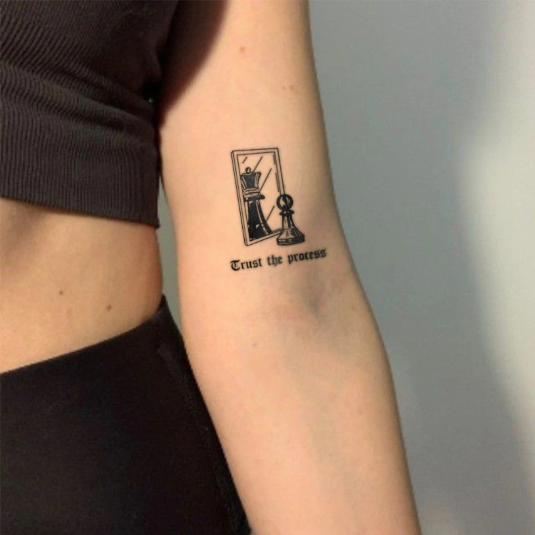 17 Refined Trust The Process Tattoo Ideas For Serenity