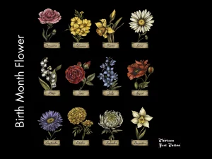 30 Elegant Types Of Flowers For Tattoos For You