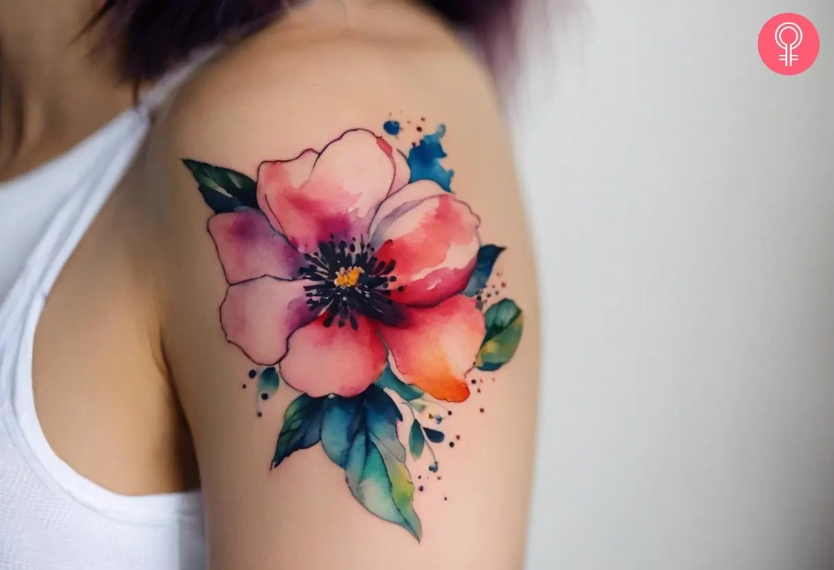 18 Bright Burst: Vivid Radiating Tattoos For Females