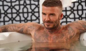 9 Bold Vertical Roman Numeral Neck Tattoo Ideas