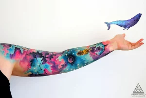 16 Elegant Watercolor Tattoo Ideas For Females - Glow