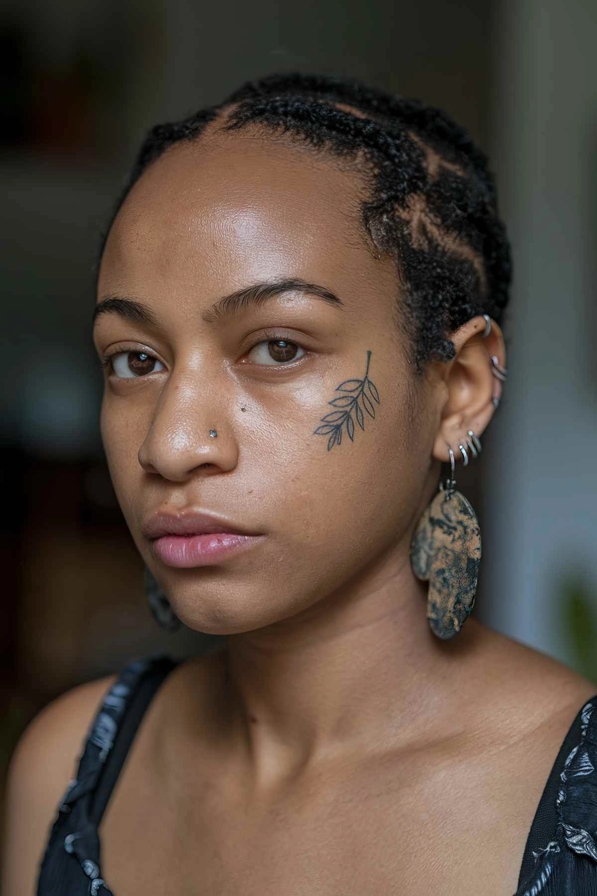 12 Elegant Women’S Side Of Face Tattoo: Own Your Style