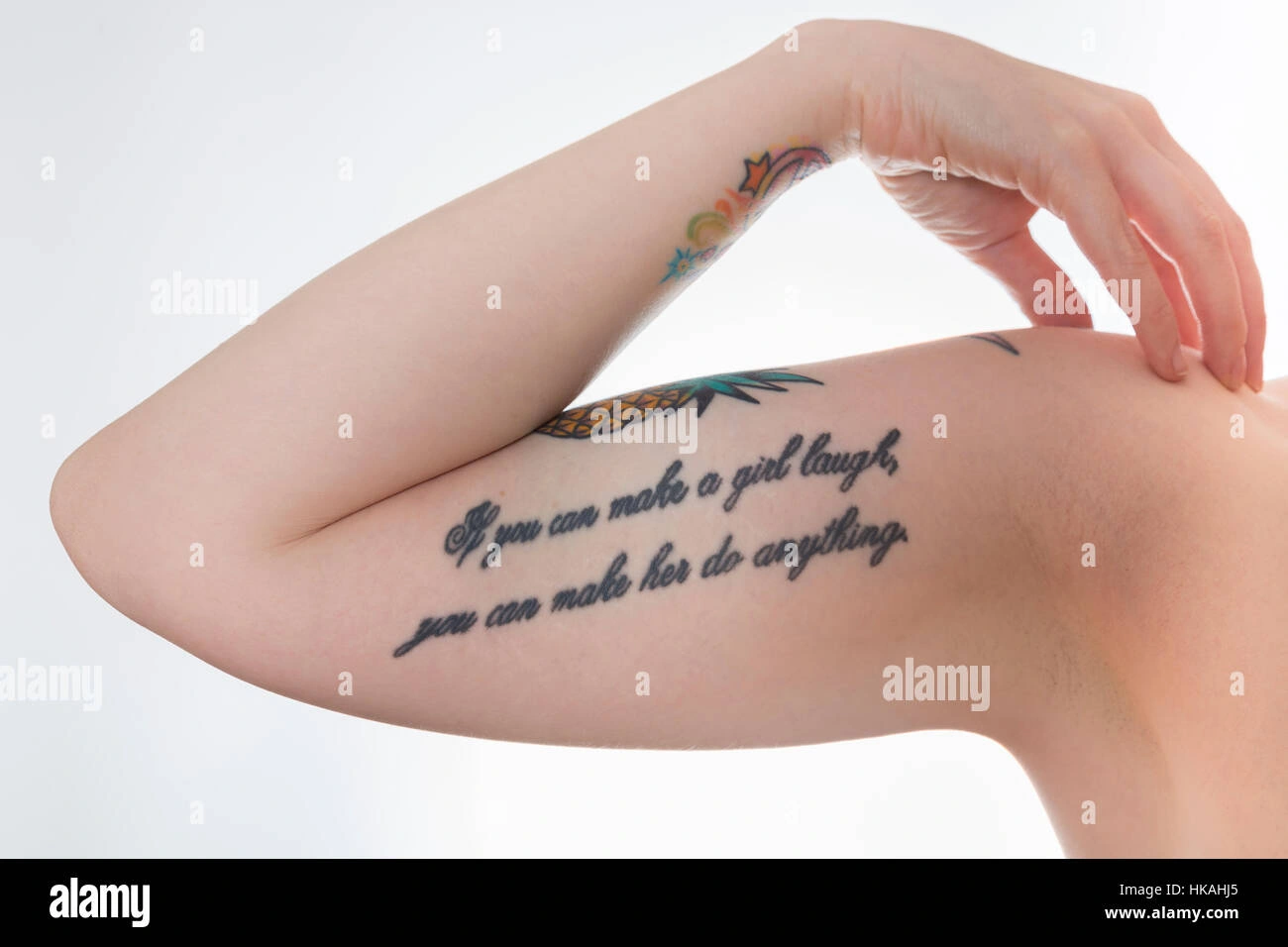 24 Elegant Writing On The Arm Tattoo That Inspires