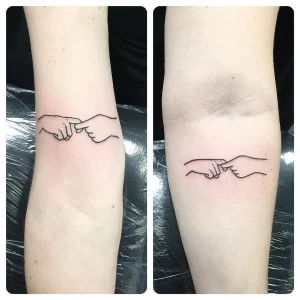 14 Bold Yin And Yang Tattoos For Best Friends: Sync & Joy