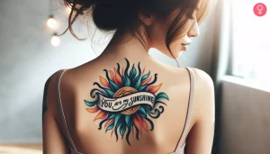 18 You Are My Sunshine Tattoos Small